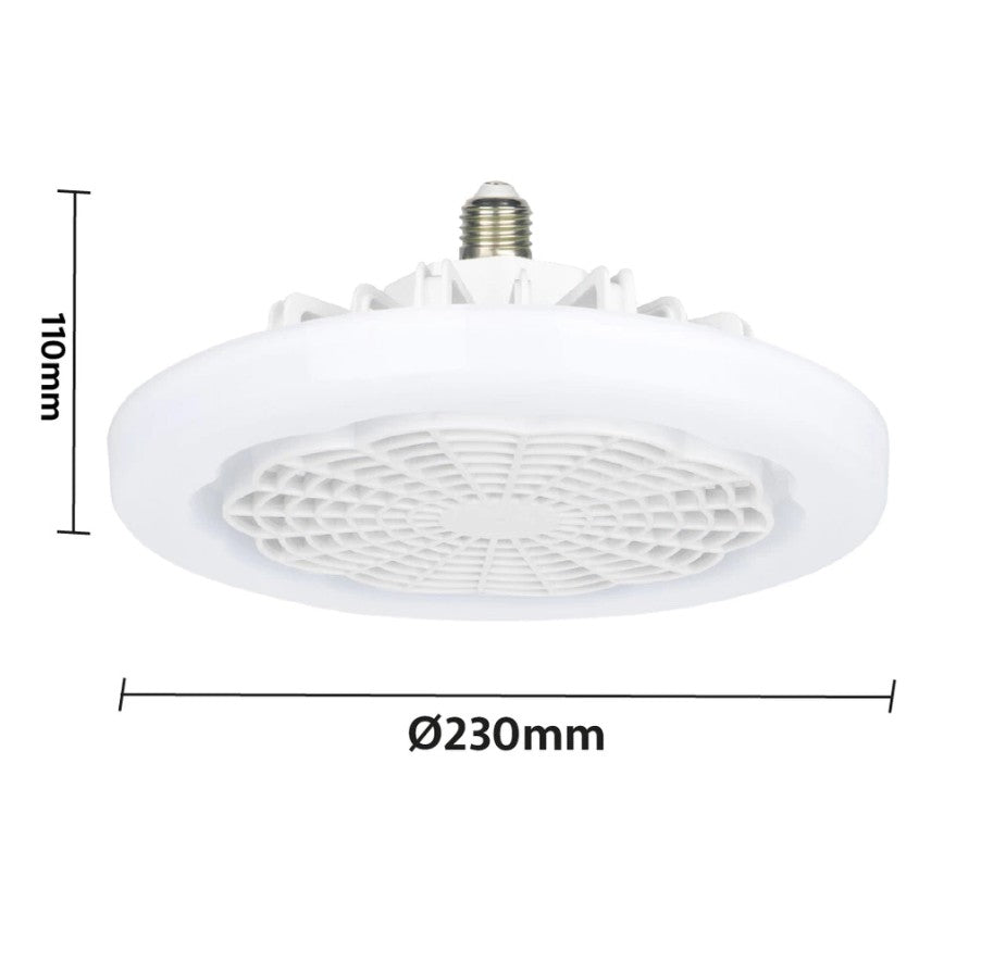 Ventilador Led 3 en 1 Iluminación y Frescura