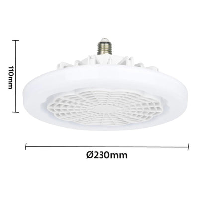 Ventilador Led 3 en 1 Iluminación y Frescura