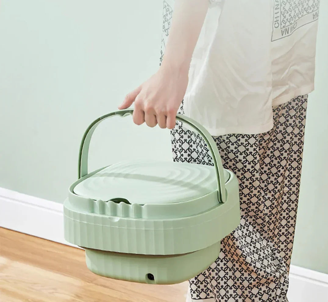 🧺 LavaFácil Compacta – Mini Lavadora Portátil + 🎁 Secadora de Ropa Gratis