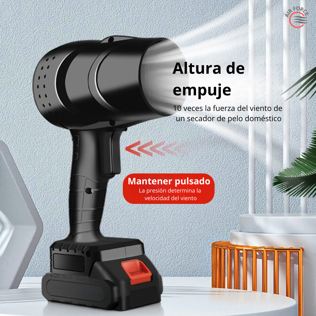 TurboSopla™ – Limpieza rápida sin esfuerzo + 1 Bateria de Brinde