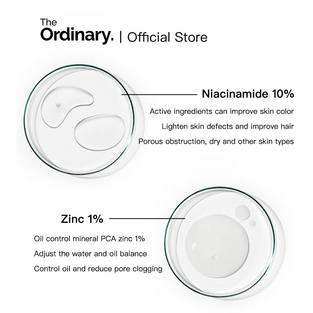 Compra 1 y llevate 2 🌟The Ordinary®  Niacinamide 10% + Zinc 1%, 30 ml✨ 2x1