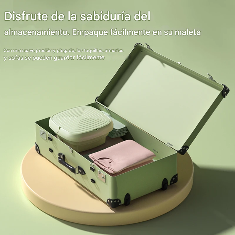 🧺 LavaFácil Compacta – Mini Lavadora Portátil + 🎁 Secadora de Ropa Gratis